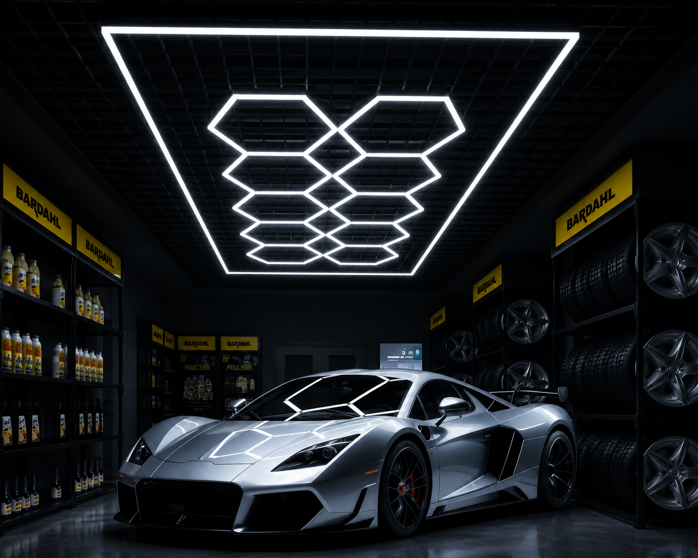 10 Hex Kit Led Light With Border (8' x 16')