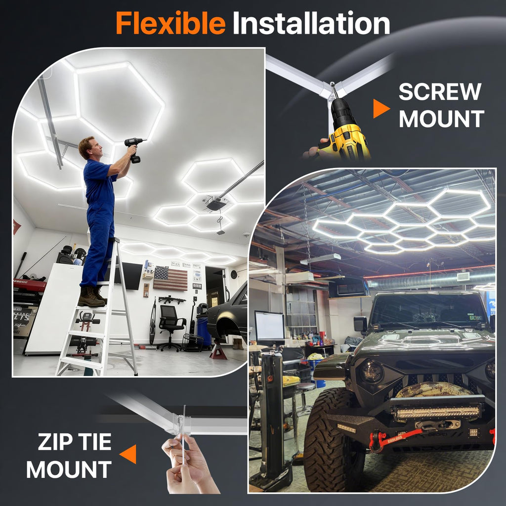 10 Hex Kit Led Light With Border (8' x 16')